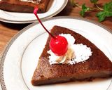 炊飯器で簡単♥️カスタードチョコケーキ作り方8写真