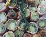 ご飯が進む☆のらぼう菜の肉巻き♪作り方6写真