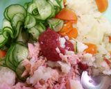 マヨ不要 梅ペーストで作るポテトサラダ作り方5写真