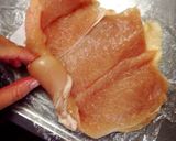 煮汁活用、鶏胸チャーシュー。作り方1写真