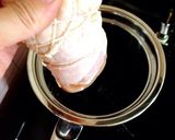 煮汁活用、鶏胸チャーシュー。作り方4写真