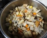根菜大好き☆新潟の郷土料理のっぺい作り方7写真