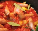 ストウブde鶏肉のトマト煮♪作り方5写真