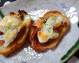 ワカサギの佃煮deお手軽ピザ作り方4写真