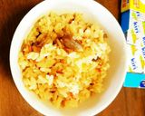 炊き込みご飯にちょい足し☆クリチおかか♡作り方3写真