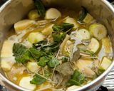 ズッキーニを使った グリーンカレー作り方7写真
