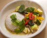 ズッキーニを使った グリーンカレー作り方9写真