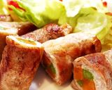 カロリーオフ!豚ロースの肉巻き作り方5写真