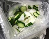 低糖おかず☆大根とキュウリの甘酢漬作り方1写真