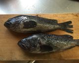 フライパンで！ 基本の煮魚（黒ソイ）作り方1写真