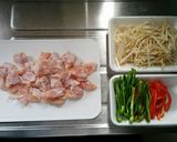 簡単鶏肉たくさんチンジャオロース作り方2写真