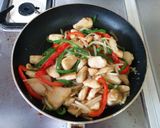 簡単鶏肉たくさんチンジャオロース作り方4写真