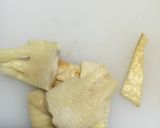 タケノコのバター醤油チーズトースト作り方1写真