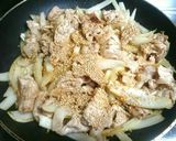 豚肉と玉ねぎの味噌焼き作り方4写真