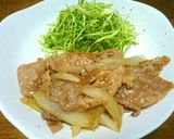 豚肉と玉ねぎの味噌焼き作り方5写真