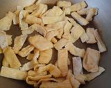 小松菜と油揚げの炒め物♪作り方2写真