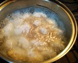 鶏肉団子とキャベツの和風あん作り方6写真