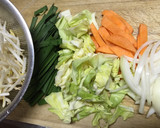 簡単♪美味しい♪春雨ともやしのたらこ炒め作り方1写真