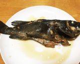 フライパンで！ 基本の煮魚（黒ソイ）作り方6写真