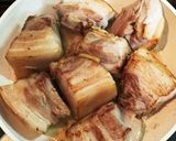 豚バラ肉ブロックと大根の味噌煮込み作り方5写真
