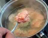 鶏団子とカボチャの煮物作り方5写真