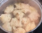 鶏団子とカボチャの煮物作り方6写真