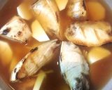 ぶりと枝豆の土鍋ごはん♪作り方5写真