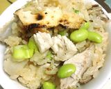 ぶりと枝豆の土鍋ごはん♪作り方7写真