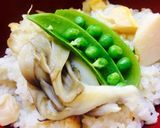 ✿春のお祝い✿筍と舞茸と豆の炊込みご飯作り方8写真