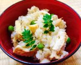 ✿春のお祝い✿筍と舞茸と豆の炊込みご飯作り方10写真