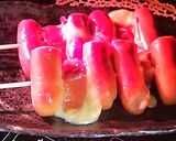 スモークチーズとウインナー串焼き作り方3写真