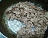 簡単に、牛肉とニンニクの芽炒め★作り方3写真