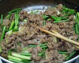 簡単に、牛肉とニンニクの芽炒め★作り方5写真