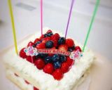 苺をサンドしたショートケーキ♡作り方13写真