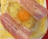 パイシート消費＊ガレット風 エッグパイ作り方4写真