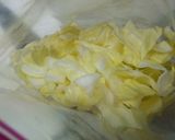 キャベツと大葉の浅漬け作り方1写真