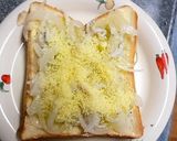 バターの風味♪新玉葱＆しらすのトースト作り方4写真