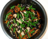 ひじきご飯♪簡単ひじき人参の炊き込みご飯作り方8写真