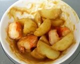 新じゃが入り❀和風エビマヨ作り方5写真