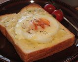 新玉ねぎと卵のオープントースト作り方10写真
