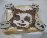 ラーマ使用♪ふわサクぱんだトースト作り方7写真