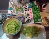 ずんだ餡のトースト作り方1写真