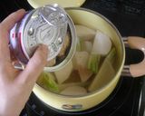 煮崩れない!!かぶとさば缶のシンプル炊き作り方2写真