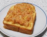 北海道☆鮭じゃがバター風トースト作り方4写真