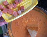 コロコロスモークサーモントマトパスタ作り方4写真