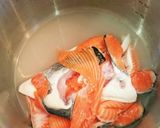 【圧力鍋で簡単】鮭のあらの柔らか煮作り方2写真