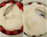 苺のヨーグルトケーキ✾フレジェ風作り方10写真