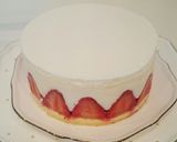 苺のヨーグルトケーキ✾フレジェ風作り方14写真