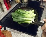 磯じまんを使って小松菜炒め作り方4写真