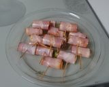 チーズたっぷりアスパラのベーコン巻き作り方4写真